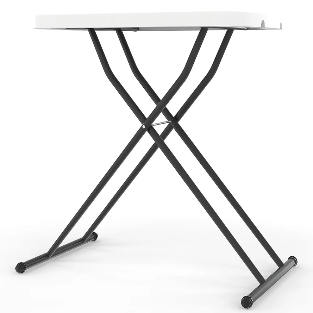 Folding Tables*Staples ® 25.5" x 17.8" Heavy Duty Folding Table, White (79143)