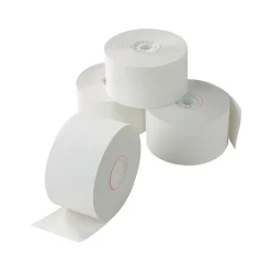 Pos Paper*Staples Bond Paper Rolls, 1-Ply, 3" x 165', 50/Carton (3550)