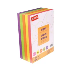Multipurpose Paper*Staples ® Brights 8.5
