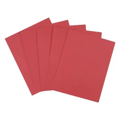 Multipurpose Paper*Staples Brights Multipurpose Colo Paper, 20 lbs., 8.5" x 11", , 500/Ream (25208) Red