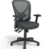 Office Chairs*Staples Carder Ergonomic Fabric Swivel Computer and Desk Chair, Black (24115-CC)