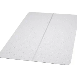 Chair Mats*Staples Carpet Chair Mat, 36" x 48", Designed for Low-Pile Carpet, Clear Vinyl (120031)