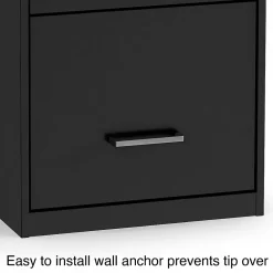 File Cabinets*Staples 3-Drawer Vertical File Cabinet, Letter Size, Lockable, 34.9