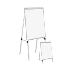 Dry Erase*Staples Dry Erase Easel, Silver Steel (28841-US/CC)