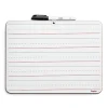 Dry Erase*Staples Dry-Erase Learning Board, 8.9" x 11.8" 12/PK