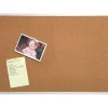 Bulletin*Staples Durable Cork Bulletin Board, Aluminum Frame, 17" x 23" (85112B-PL/43800)