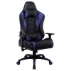 Gaming Chairs*Emerge Staples Vartan Bonded Leather Ergonomic Gaming Chair, Black/Blue (53242V)