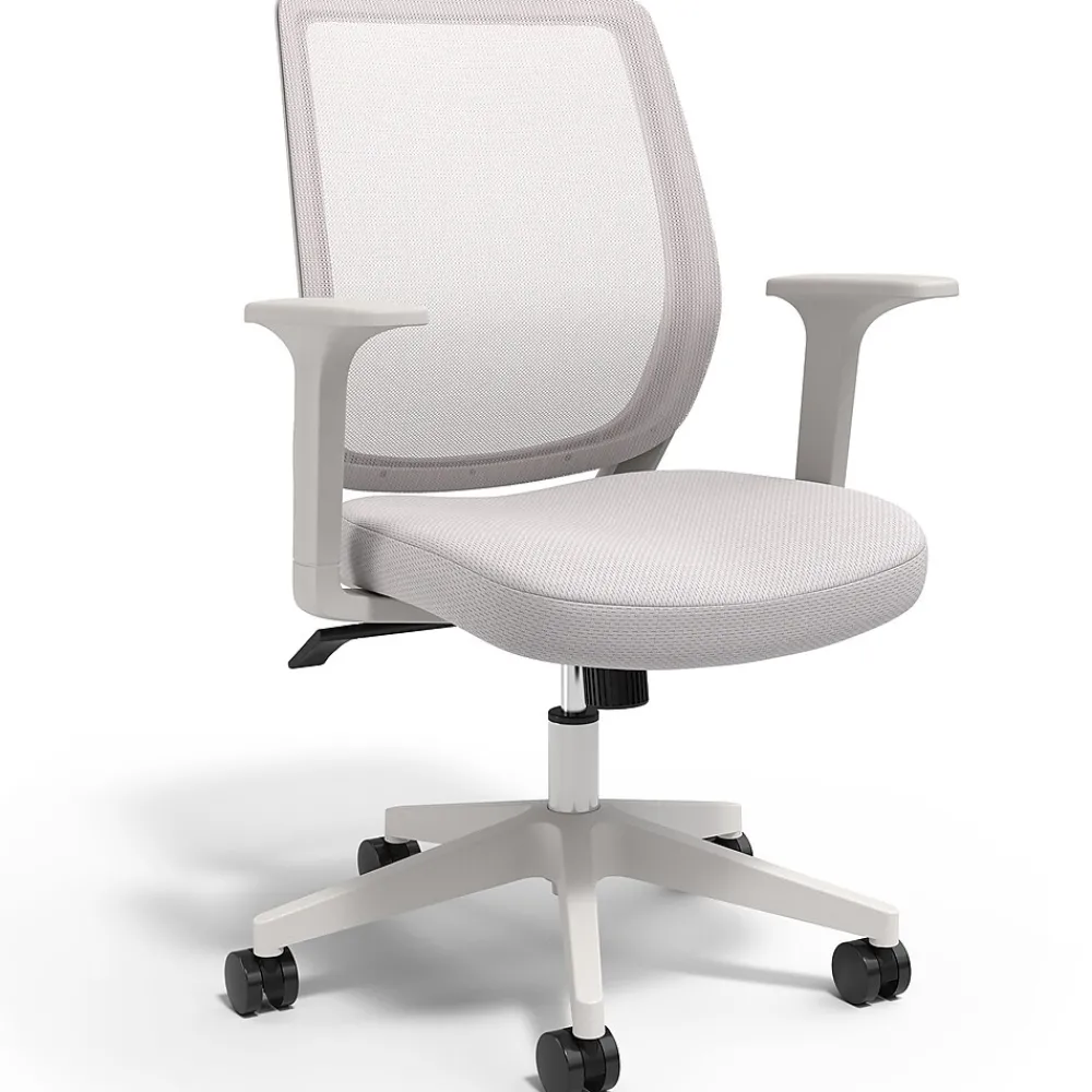 Ergonomic Chairs*Staples Essentials Ergonomic Fabric Swivel Task Chair, (UN58149) Gray