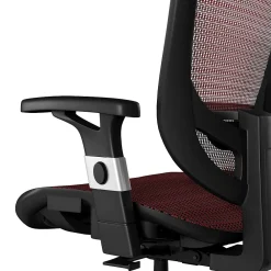 Office Chairs*Staples Hyken Ergonomic Mesh Swivel Task Chair, Maroon (UN59462) Red