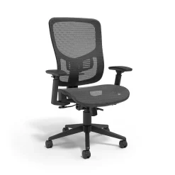 Ergonomic Chairs*Staples Kroy Ergonomic Mesh Swivel Task Chair, (UN59456) Black