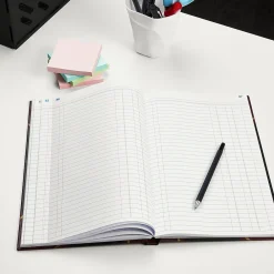 Accounting & Record Journals*Staples Ledger Book, Black, 150 Sheets/Book (217679)