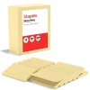 Sticky Notes*Staples Recycled Notes, 3" x 5", Sunshine Collection, 100 Sheet/Pad, 12 Pads/Pack (S-35YR12/52571)