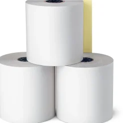 Pos Paper*Staples ® Register Paper Rolls, 2-Ply, 3" x 85', 20 Rolls/Pack (18228)