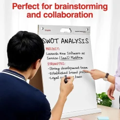 Easel Paper Pads*Staples Stickies Tabletop Easel Pad, 20