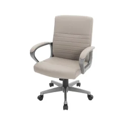 Ergonomic Chairs*Staples Tervina Ergonomic Luxura Swivel Manager Chair, (56905V-CC) Taupe