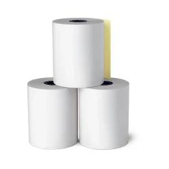 Pos Paper*Staples Thermal Cash Register/POS Rolls, 2-Ply, 3 1/4" x 80', 60/Carton (28391/491924)