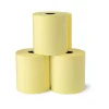 Pos Paper*Staples Thermal Cash Register/POS Rolls, 1-Ply, Canary, 3 1/8" x 230', 4/Pack (28402/15156)