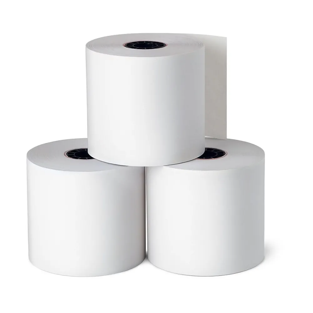 Pos Paper*Staples Thermal Paper Rolls, 2 1/4" x 165', 3/Pack (21267/18220)