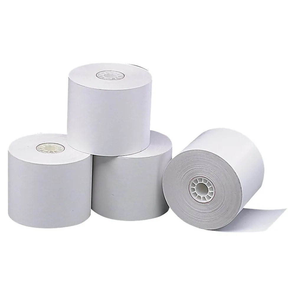 Pos Paper*Staples Thermal Paper Rolls, 1-Ply, 2 1/4" x 165', 3/Pack (18233)