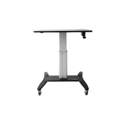 Standing Desks*StarTech .com Mobile Sit Stand Workstation with 31.5" Work Surface, Height Adjustable Mobile Standing Desk, Portable