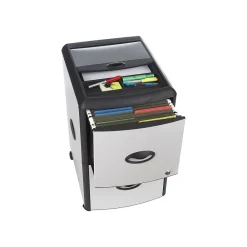 File Cabinets*Storex Deluxe 2-Drawer Mobile Vertical File Cabinet, Letter Size, Lockable, 23