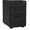 File Cabinets*Poppin Stow 3-Drawer File Cabinet, Black