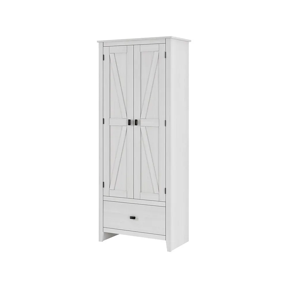 Storage Cabinets*System Build Farmington 71.9" Storage Cabinet with 4 Shelves, Ivory Pine (7533296COM)