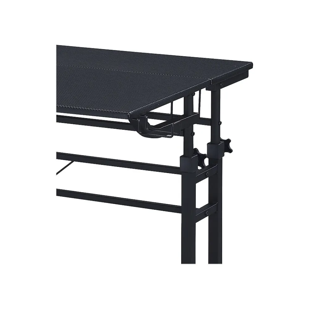 Corner Desks*Techni Mobili 36" Mobile Desk, Black (RTA-3800SU-BK)
