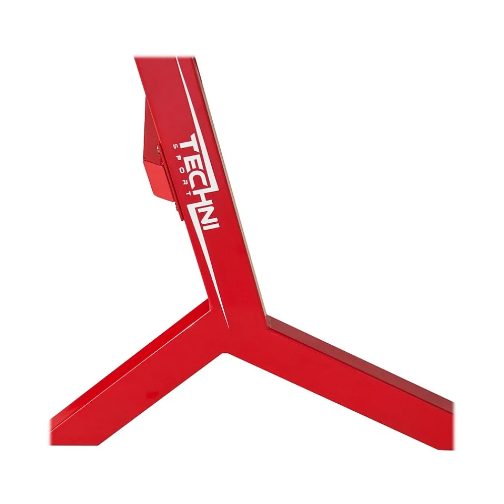 Computer Desks*Techni Sport Stryker 50" Computer Desk, Red/Black (RTA-TS201-RED)