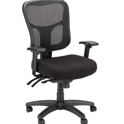 Office Chairs*Tempur-Pedic Ergonomic Mesh Swivel Task Chair, Black (TP8000)