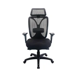 Office Chairs*Tempur-Pedic Mesh Back Fabric Computer and Desk Chair, Black (TP6450-BLKMB)