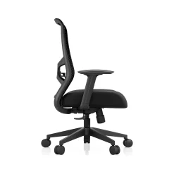 Office Chairs*Tempur-Pedic ProTask Mesh/Fabric Swivel Executive Task Chair, Black (TP-PROTASK-BLK)