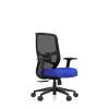 Office Chairs*Tempur-Pedic ProTask Mesh/Fabric Swivel Executive Task Chair, Blue (TP-PROTASK-BLU)