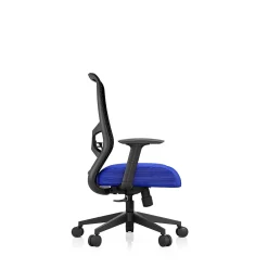 Office Chairs*Tempur-Pedic ProTask Mesh/Fabric Swivel Executive Task Chair, Blue (TP-PROTASK-BLU)
