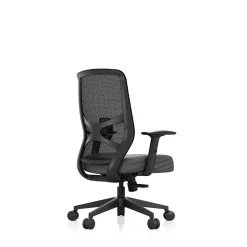 Office Chairs*Tempur-Pedic ProTask Mesh/Fabric Swivel Executive Task Chair, Grey (TP-PROTASK-GRY)