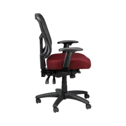 Office Chairs*Tempur-Pedic TP8000 Mesh Task Chair, Burgundy (TP8000-BURG)
