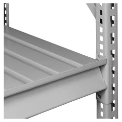 Shelving*Tennsco Corrugated Steel Decking Shelf, Supports 3,800 lb., Medium Grey, 60"W x 24" (DTNN-BSD-6024)