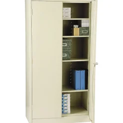 Storage Cabinets*Tennsco ® Standard Steel Storage Cabinet, Non-Assembled, 72Hx36Wx18D", Putty