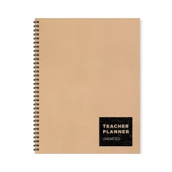Grade Books*TF Publishing Undated Teacher Planner, Solid Kraft (99-9602)