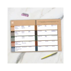 Grade Books*TF Publishing Undated Teacher Planner, Solid Kraft (99-9602)