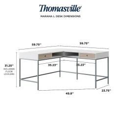 L-Desks*Thomasville Furniture Marana 60