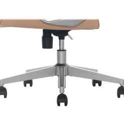 Ergonomic Chairs*Thomasville Furniture Thomasville Josephine Ergonomic Bonded Leather Swivel Manager Chair, (60071-BLSH) Blush