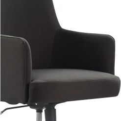 Office Chairs*Tommy Hilfiger Belmont Ergonomic Twill Swivel Executive Chair, Gray (CHR10061B)