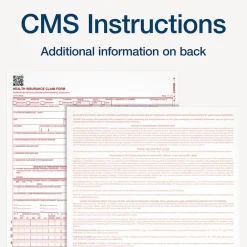 Medical Forms*TOPS CMS-1500 Health Insurance Claims, 500/Pack (TOP 50126RV)