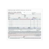 Business Forms*TOPS 3-Part Carbonless Bill of Lading, 8.5"L x 7.44"W, 250 Sets/Book, /Box (L3841)