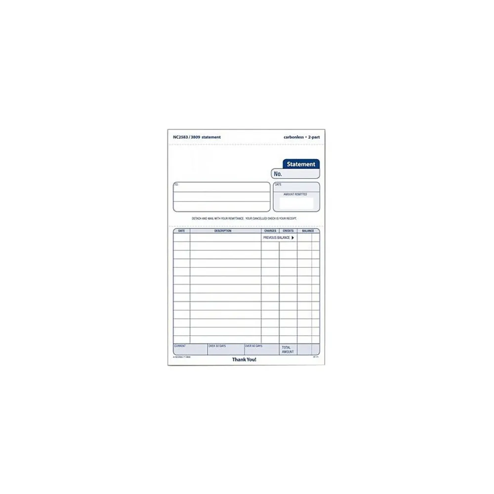 Business Forms*TOPS 2-Part Carbonless Sales Orders, 100 Sets/Book (NC2583)