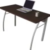 Computer Desks*Linea Italia Trento Line Rectangular Desk, 47-1/4w x 23-5/8d x 29-1/2h, Mocha