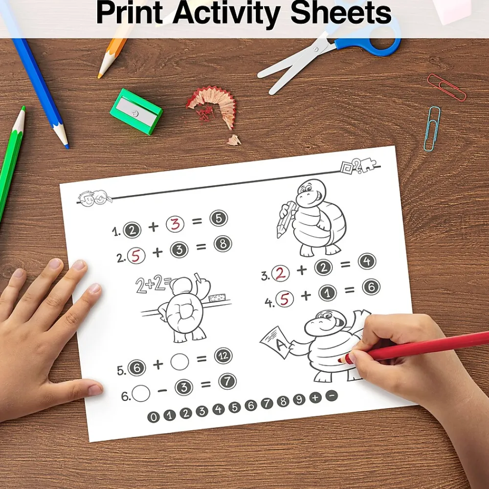 Copy Paper*TRU RED ™ 8.5" x 11" Copy Paper, 20 lbs., 92 Brightness, 500 Sheets/Ream (TR56957)