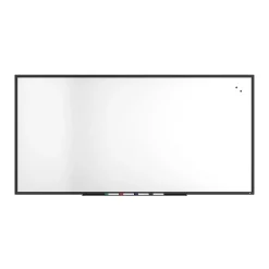 Dry Erase*TRU RED ™ Magnetic Porcelain Dry Erase Board, Black Frame, 8' x 4' (TR61191)
