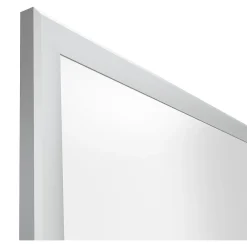 Dry Erase*TRU RED ™ Magnetic Steel Dry Erase Board, Satin Frame, 6' x 4' (TR61177)